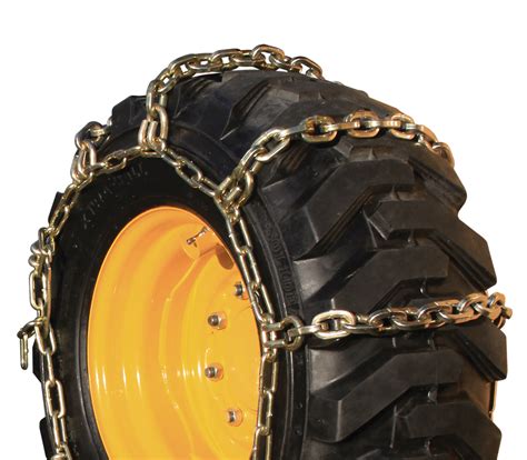 what size chains for my skid steer|tire chains for skid steers.